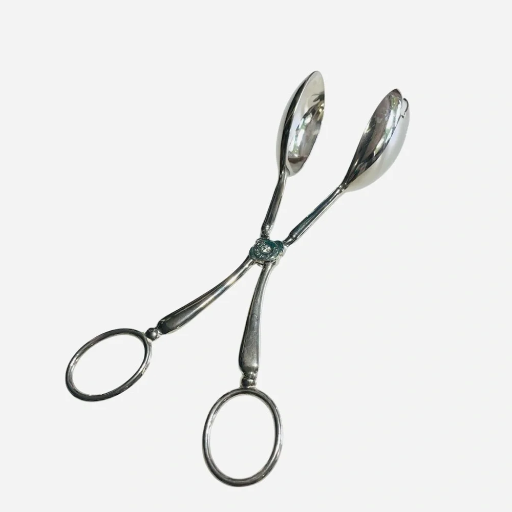 Silver Plated Tongs add touch